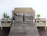 Classic Home Furniture - Bari Velvet Sage King Quilt - V250134 - GreatFurnitureDeal