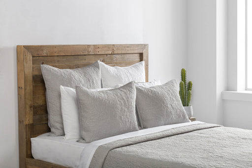 Villa By Classic Home - Elara Gray King Sham 20x36 -Set of 2- V170078 - GreatFurnitureDeal