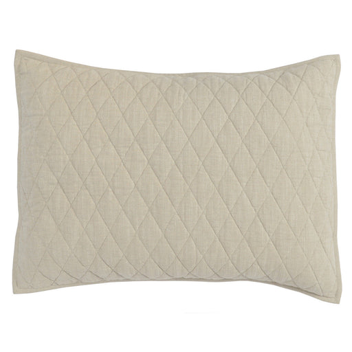 Villa By Classic Home - Lana Natural Standard Sham - Set of 2 - V180042 - GreatFurnitureDeal