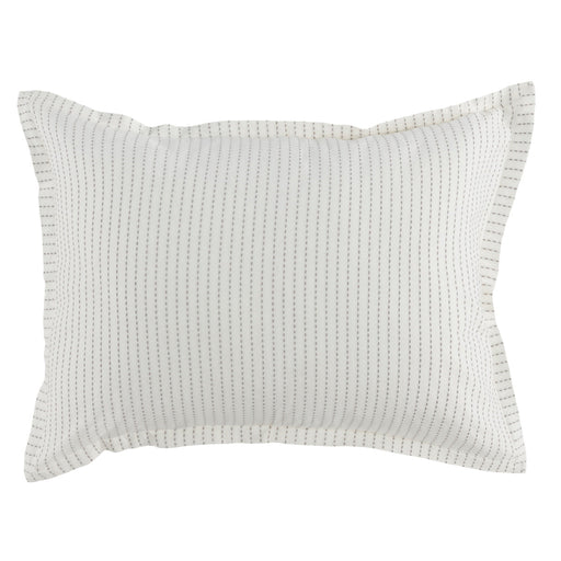 Villa By Classic Home - Karina Ivory Gray Standard Sham - Set of 2 - V190044 - GreatFurnitureDeal