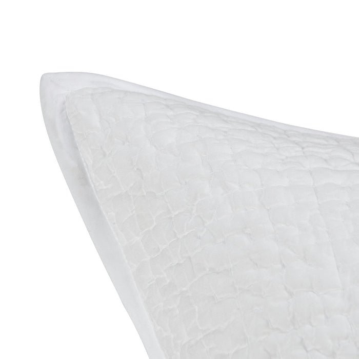 Classic Home Furniture - Danica White King Sham - Set of 2 - V190119 - GreatFurnitureDeal