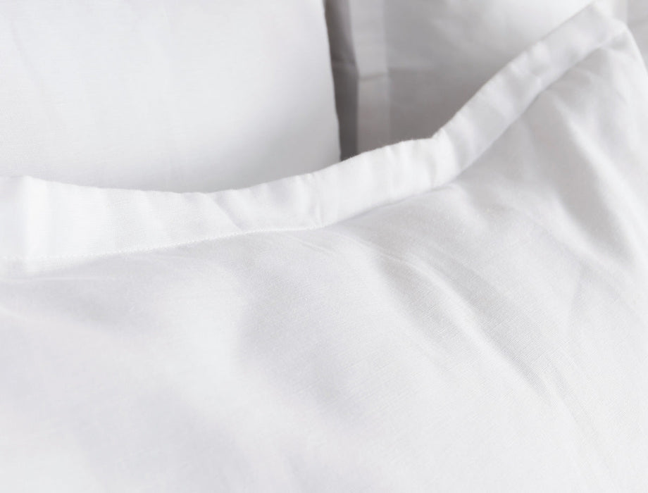 Villa By Classic Home - Arcadia White King Duvet - V200000 - GreatFurnitureDeal