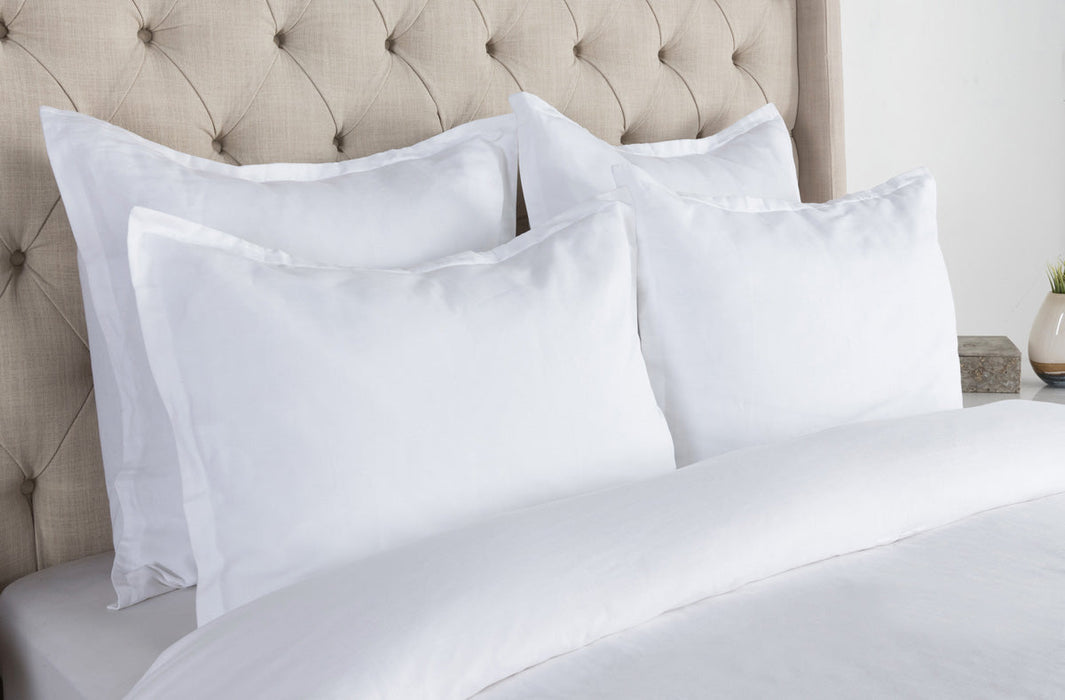 Villa By Classic Home - Arcadia White King Duvet - V200000 - GreatFurnitureDeal