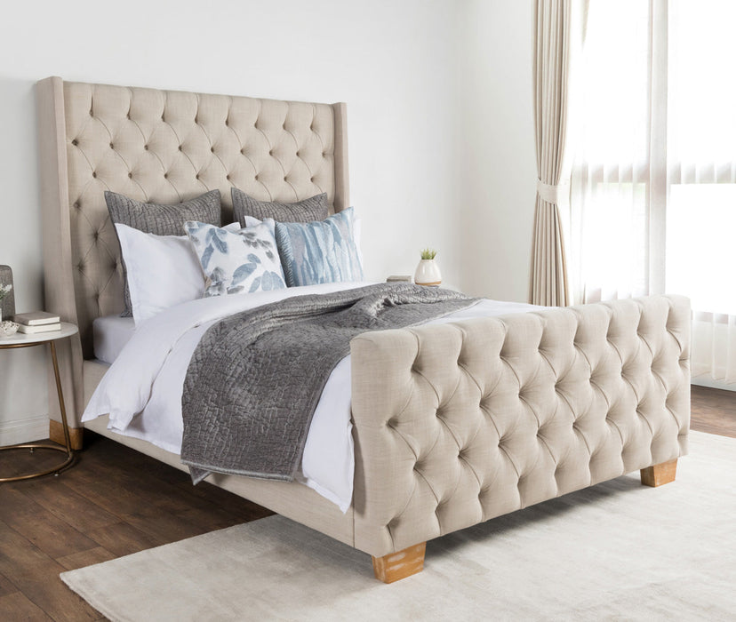 Villa By Classic Home - Arcadia White King Duvet - V200000 - GreatFurnitureDeal