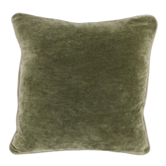Villa By Classic Home - SLD Heirloom Pillows Velvet Moss (Set of 2) - V200065 - GreatFurnitureDeal