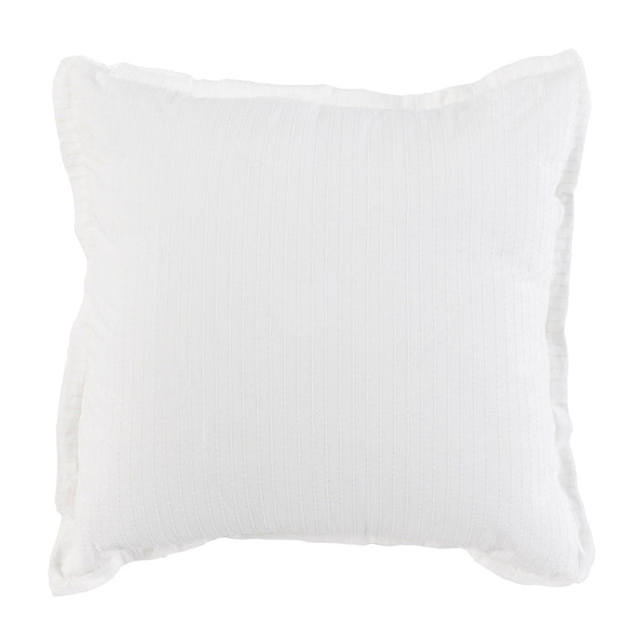 Villa By Classic Home - Karina White Euro Sham - Set of 2 - V210002 - GreatFurnitureDeal