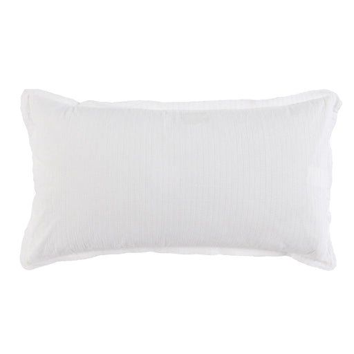 Villa By Classic Home - Karina White King Sham - Set of 2 - V210003 - GreatFurnitureDeal