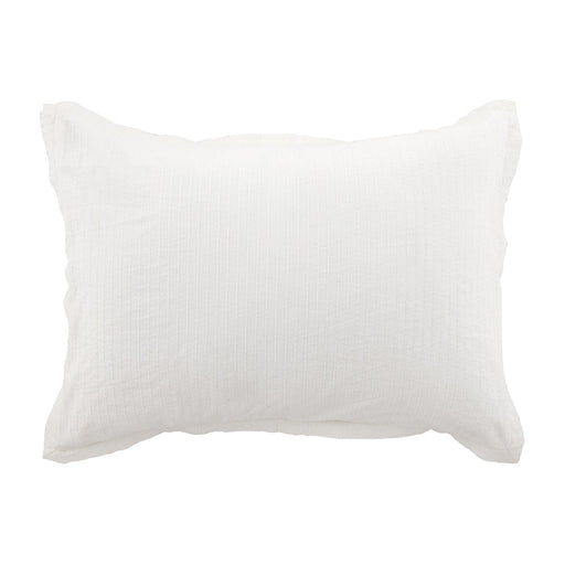 Villa By Classic Home - Karina White StandardSham - Set of 2 - V210004 - GreatFurnitureDeal