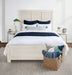 Classic Home Furniture - Bari Velvet Ocean Blue Queen Quilt - V211005 - GreatFurnitureDeal