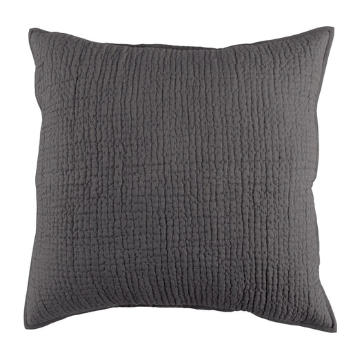 Classic Home Furniture - Danica Charcoal Euro Sham -Set of 2- V211085 - GreatFurnitureDeal