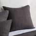 Villa By Classic Home - Danica Charcoal Euro Sham -Set of 2- V211085 - GreatFurnitureDeal