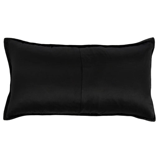Villa By Classic Home - Diamond Quilt Pillows in Onyx (Set of 2) - V220082 - GreatFurnitureDeal