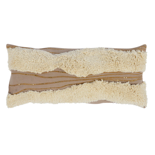 Villa By Classic Home - Lucent Meridian Natural/Ivory 16x36 Pillow (Set of 2) - V230031 - GreatFurnitureDeal