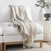 Classic Home Furniture - TC Ria Natural/Black Throw 50x70 - V230064 - GreatFurnitureDeal