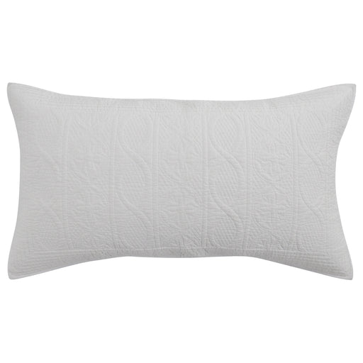 Classic Home Furniture - Anessa White King Sham -Set of 2- V230078 - GreatFurnitureDeal