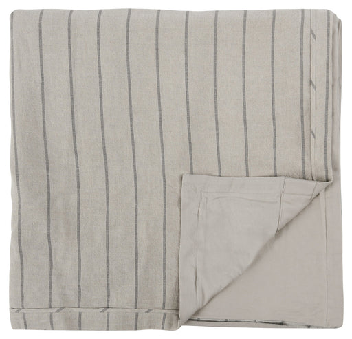 Villa By Classic Home - Monaco Natural Queen Duvet - V230080 - GreatFurnitureDeal