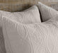 Classic Home Furniture - Anessa Taupe Euro Sham -Set of 2- V240002 - GreatFurnitureDeal