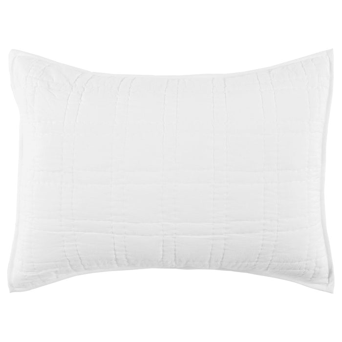 Classic Home Furniture - Carly White Standard Sham with SILVADUR Tech - Set of 2 - V240009 - GreatFurnitureDeal