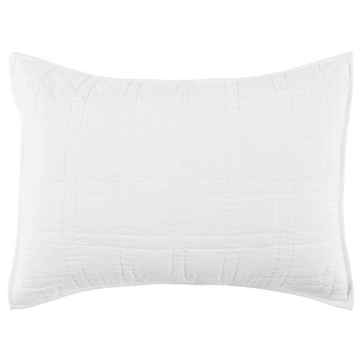Villa By Classic Home - Carly White Standard Sham with SILVADUR Tech - Set of 2 - V240009 - GreatFurnitureDeal