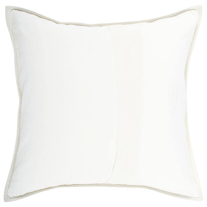 Classic Home Furniture - Abram Eggshell Cotton Linen Euro Sham - V240022