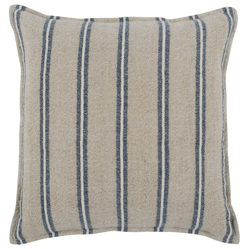 Villa By Classic Home - CP Delgada Natural/Blue Pillow (Set of 2) - V240033 - GreatFurnitureDeal