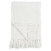 Classic Home - TC Hunter White Throw 50x70 - V240052 - GreatFurnitureDeal