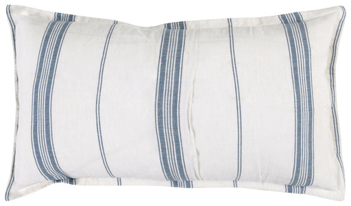 Classic Home Furniture - Jayson Blue Stripe Linen Cashmere King Sham -Set of 2- V240078 - GreatFurnitureDeal