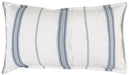 Villa By Classic Home - Jayson Blue Stripe Linen Cashmere King Sham -Set of 2- V240078 - GreatFurnitureDeal