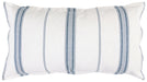 Villa By Classic Home - Jayson Blue Stripe Linen Cashmere King Sham -Set of 2- V240078 - GreatFurnitureDeal