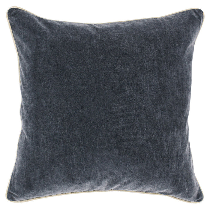 Villa By Classic Home - SLD Heirloom Velvet Stone Gray 22x22 Pillow (Set of 2) - V240090 - GreatFurnitureDeal