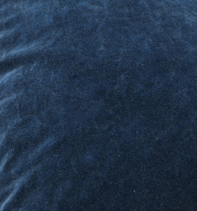 Villa By Classic Home - SLD Heirloom Velvet Multiple Sizes Pillows 22X22 in Navy (Set of 2) - V240091 - GreatFurnitureDeal