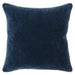 Villa By Classic Home - SLD Heirloom Velvet Multiple Sizes Pillows 22X22 in Navy (Set of 2) - V240091 - GreatFurnitureDeal