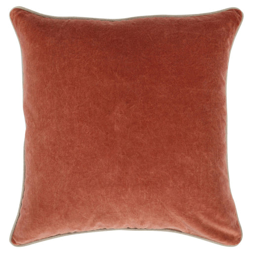 Classic Home - SLD Heirloom Velvet Terra Cotta 22x22 - Set of 2 - V240092 - GreatFurnitureDeal