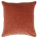 Classic Home - SLD Heirloom Velvet Terra Cotta 22x22 - Set of 2 - V240092 - GreatFurnitureDeal