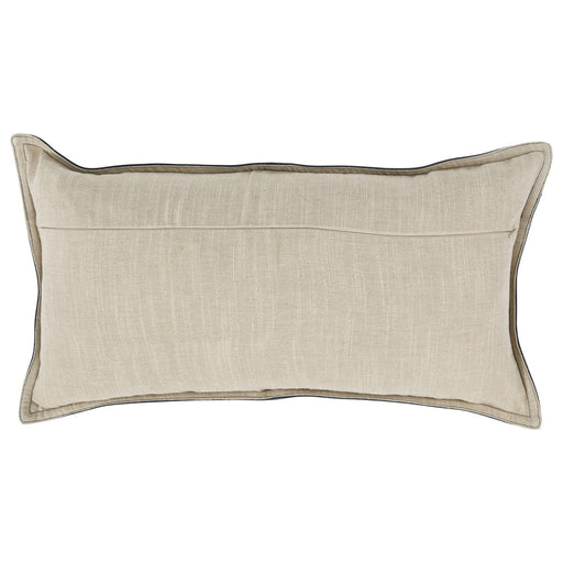 Villa By Classic Home - SLD Leather Pillows Nightfall Blue -Set of 2- V240094 - GreatFurnitureDeal