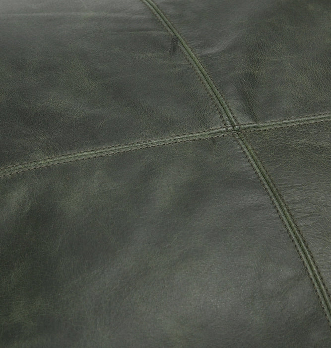 Classic Home - SLD Leather Acre Forest Green 22x22 -Set of 2- V240097 - GreatFurnitureDeal