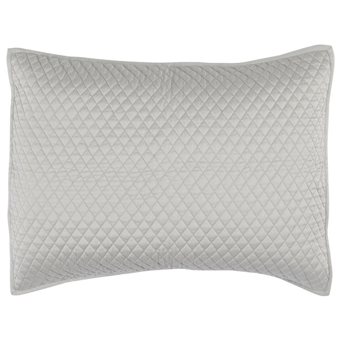 Villa By Classic Home - Diamond Silver Standard Sham - Set of 2 - V240102 - GreatFurnitureDeal