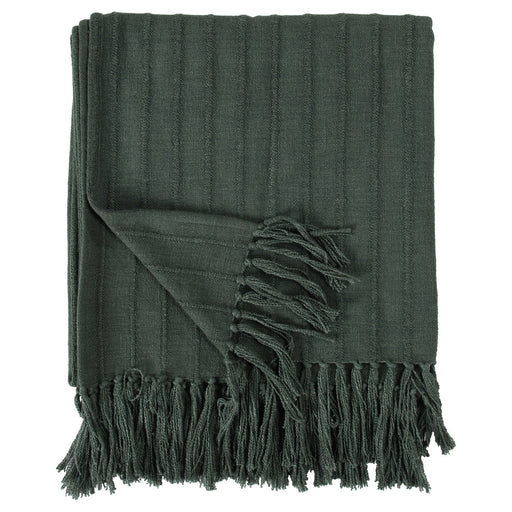 Classic Home - TC Hunter Forest Green Throw 50x70 - V240133 - GreatFurnitureDeal