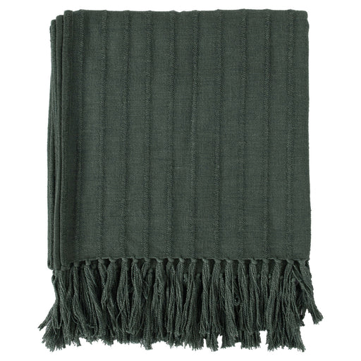 Classic Home - TC Hunter Forest Green Throw 50x70 - V240133 - GreatFurnitureDeal