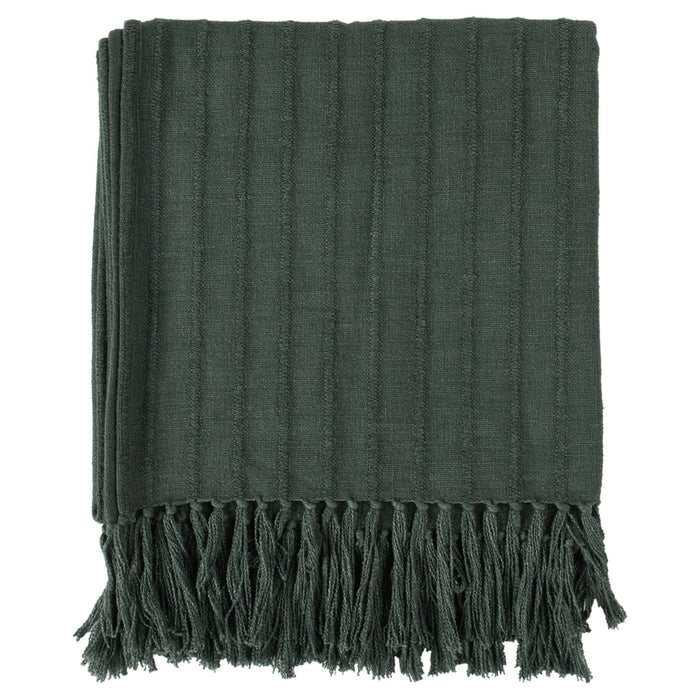 Classic Home - TC Hunter Forest Green Throw 50x70 - V240133 - GreatFurnitureDeal
