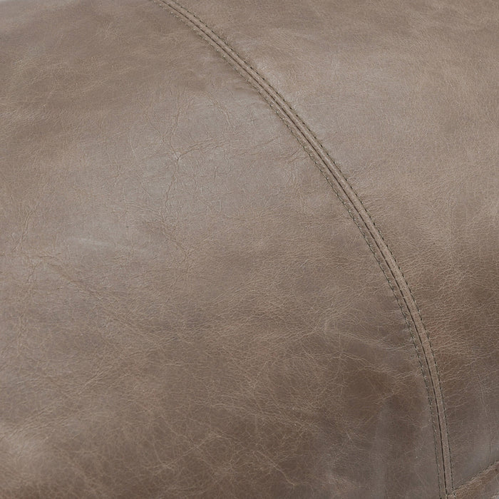 Villa By Classic Home - SLD LEATHER SANDSTORM TAUPE 14X26 Pillow - Set of 2 - V250001 - GreatFurnitureDeal