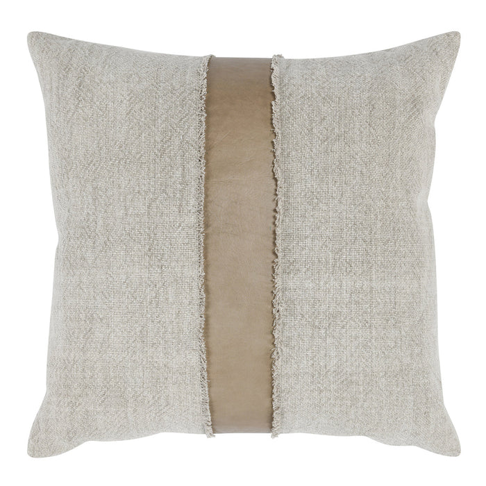 Villa By Classic Home - CH Steam Sandstorm Taupe/Natural 26x26 Pillow (Set of 2) - V250013 - GreatFurnitureDeal