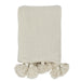 Classic Home - TC Veda Ivory Throw 50x70 - V250032 - GreatFurnitureDeal