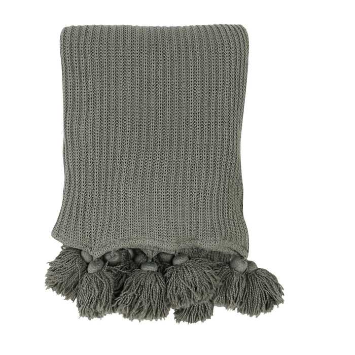 Classic Home - TC Veda Sage Throw 50x70 - V250034 - GreatFurnitureDeal