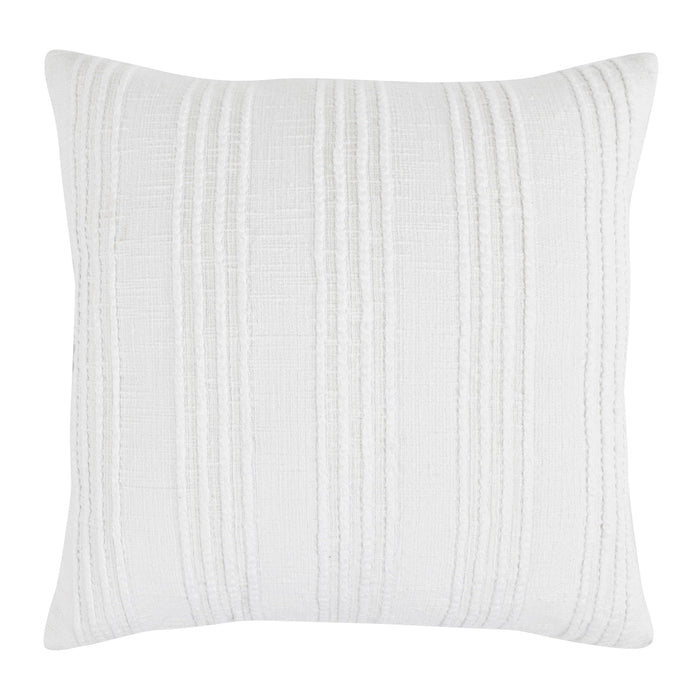Villa By Classic Home - SLD Gratitude White 22x22 Pillow (Set of 2) - V250071 - GreatFurnitureDeal