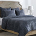 Classic Home Furniture - Bari Velvet Sea Fog Queen Quilt - V250141 - GreatFurnitureDeal