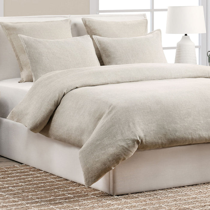 Villa By Classic Home - Talia Natural King Duvet - V250146 - GreatFurnitureDeal