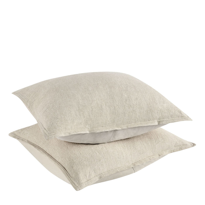 Villa By Classic Home - Talia Natural Euro Sham -Set of 2- V250148 - GreatFurnitureDeal