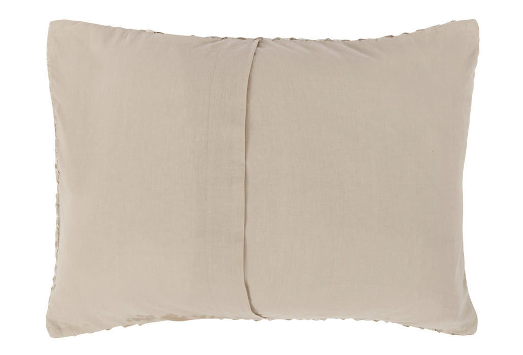 Villa By Classic Home - Colmar Natural Standard Sham -Set of 2- V250166 - GreatFurnitureDeal