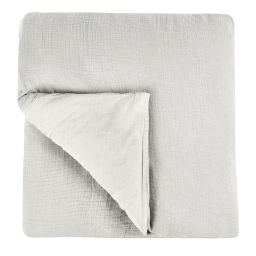 Villa By Classic Home - Cardiff Gray King Duvet - V250177 - GreatFurnitureDeal